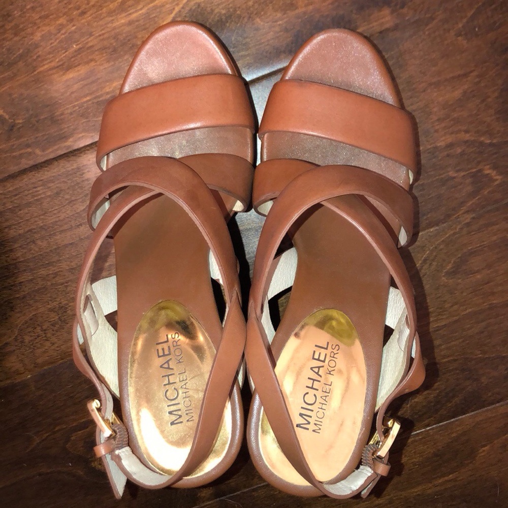 Michael Kors wedges- size 8